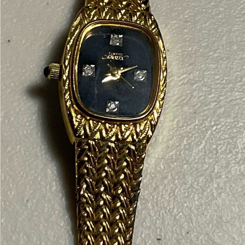 Vintage Xavier Gold Tone Watch - Picture 7 of 8
